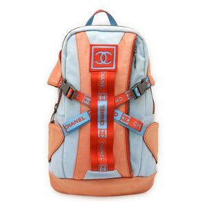 Chanel Canvas Coco Mark Backpack